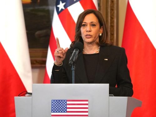 Harris avoids public discord in one of the most intense moments of her vice presidency